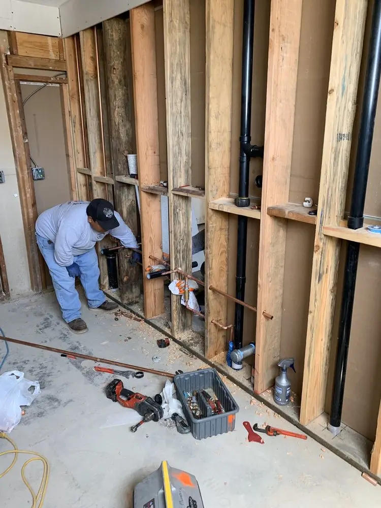 Commercial rough-in plumbing for Commercial Plumbing in Sumter